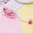 thumbnail image 3 of 2 cintas métricas en miniatura adorables para niños, pequeñas cintas métricas retráctiles, cintas de costura flexibles, lindas cintas métricas con llavero, 3 of 7