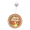 thumbnail image 4 of Adorno navideño colgante jinwen muñeco de nieve con luz blanca cálida, 4 of 8