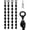 With Eyebolts, variant on 16.5" Ground Anchors Screw in with Power Nut Driver Drill Bit, 4 Pack Heavy Duty Spiral Trampoline Stakes Anchors High Wind with Steel , Earth Anchors for Trampoline