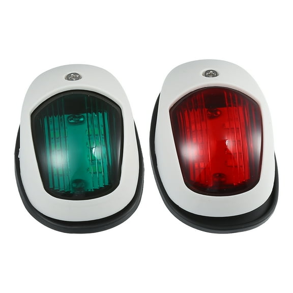Unique Bargains 1 Set Universal Interior Boat Navigation Lights LED Boat Lights Bow Stern for Bass Boat Red Green White