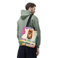 thumbnail image 3 of Welcome to Pomeranian Classroom Teacher Dog Mom All Over Print 3D Canvas Tote Bag Pom Dog Lover Gifts Reusable Handbag - 02015, 3 of 5