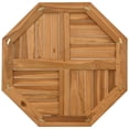 thumbnail image 5 of vidaXL Table Top Natural teak wood color Solid teak wood 27.6x27.6x1.0 in, 5 of 6