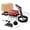 Red, variant on Agiufgs Handheld Steam Cleaner 60.8, High-Temperature Steam Cleaning with Portable Design, for Kitchen Floors Grout, White