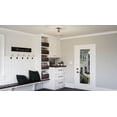 thumbnail image 4 of GRTS1714BN Quoizel Lighting Grant - 1 Light Semi-Flush Mount-Brushed Nickel Finish, 4 of 7