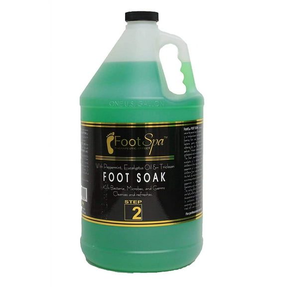 Foot Spa - Foot Soak  - Made With Eucalyptus & Peppermint Oil - 128 oz Gallon