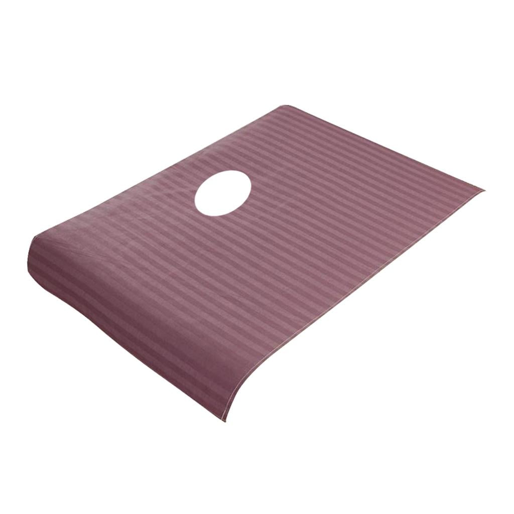 Sectional Massage Table Hole Towelling Sheet for Beauty Salon Cosmetic