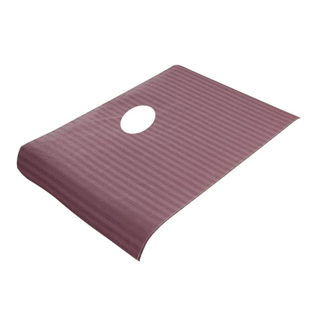 Cubierta de sábanas de belleza de masaje profesion, sábana seccional, cubierta de toalla con orificio de respiración facial, tirarere de , 60x90 Púrpura, tal se describe Púrpura Magideal Cubierta de sábanas de belleza