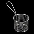 thumbnail image 2 of Hilitand Frites Rondes en Acier Inoxydable Panier à Dessert Fruits Contenant des Aliments Outil de Cuisine, 2 of 8