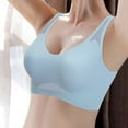 thumbnail image 2 of HSHMT Womens Underwear Womens Wireless Bra Super Gather Bra Anti Sagging Breasts Support Pushup Lifting Bras For Older Women, 2 of 9