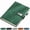 Green, variant on YUSS Vintage Leather Journal Notebook, A5 PU Leather Notebook with Magnetic Closure, Writing Journal for Women & Men for Business, Office, School & Travel, Brown
