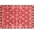 thumbnail image 1 of Ahgly Company Machine Washable Indoor Rectangle Oriental Red Modern Area Rugs, 2' x 3', 1 of 4