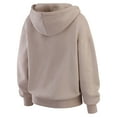 thumbnail image 3 of Women's WEAR by Erin Andrews  Tan Cincinnati Bengals Washed Pullover Crewdie, 3 of 5