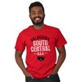 thumbnail image 5 of Oklahoma South Central USA Funny Men's Graphic T Shirt Tees Brisco Brands M, 5 of 6