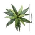 thumbnail image 4 of MTBLYS Guirnaldas artificiales colgantes|plantas artificiales de plástico para decoración de paredes interiores y exteriores|Juego de follaje decorativo para el hogar, 4 of 7