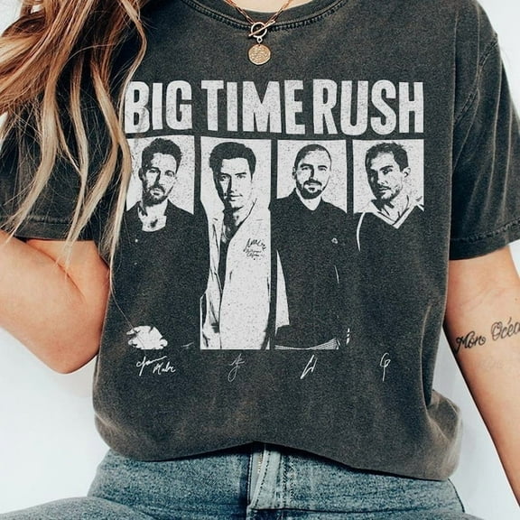 Big Time Rush Tour 2025 Shirt All Size S-3XL
