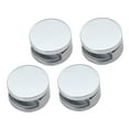 thumbnail image 3 of PBPBOX 4Pcs Metal U Bracket Mirror Holder Clips Strong Zinc Alloy for Wall Mounted Mirrors, 3 of 8