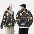 thumbnail image 4 of Balery Vegetable Quiche Sudadera ligera de manga larga con capucha y protección solar UPF 50+ para hombre y mujer, ideal para pesca y running-3X-Large, 4 of 7