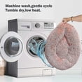 thumbnail image 4 of Calming Donut Fluffy Dog Bed Large Medium Small. Washable Anxiety Soft Plush, 4 of 4