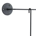 thumbnail image 4 of CosmoLiving by Cosmopolitan 7 Holder Black Metal Wall Sconce, 4 of 9