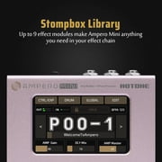 Hotone MP-50PT Ampero Mini Purple Taro Guitar Multi-Effects Pedal