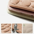 thumbnail image 2 of Memory Foam Bath Mat Cobblestone Bathroom Rugs Super Water Absorbent Machine Washable Bath Rugs Camel 50*80CM, 2 of 8