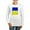White, variant on CafePress - Ukraine Heart Long Sleeve T Shirt - Women's Long Sleeve Graphic Casual T-Shirt