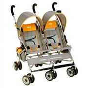 Jeep - Wrangler Twin Sport All-Weather Stroller, Orange