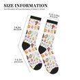 thumbnail image 2 of Crew Socks for Women Men, Happy Easter1  Moisture Running Athletic Football Striped Socks Cushion Tube Socks, 2 of 7