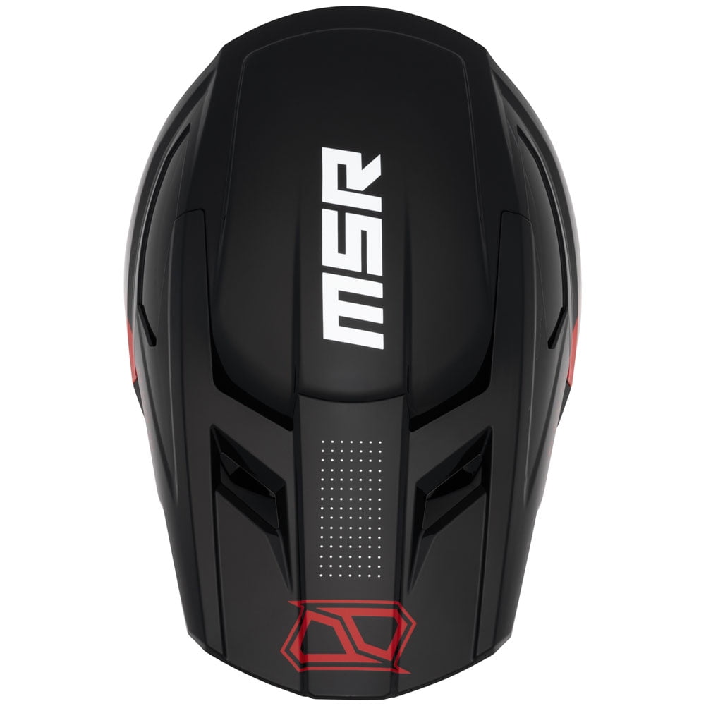 MSR™ Mav Sensor Dirt Bike Motocross Helmet w/ MIPS Small Black/Red