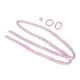 thumbnail image 3 of Barra para rizar el cabello ANGGREK Conjunto de rizado sin calor rosa, 3 of 8