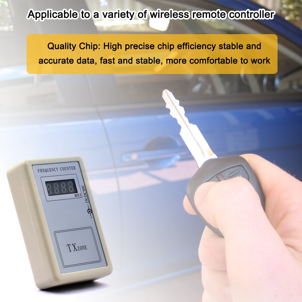 Dcenta 280MHz450MHz Frequency Reader Handheld Digital Wireless Frequency Counter MultiFunction