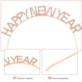 thumbnail image 4 of MasteelfCA New Year Headband Compact Hairband Compact New Year Party Favor Hair Accessory, 4 of 8
