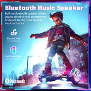 LIEAGLE Hoverboard with Bluetooth Speaker & LED Lights for Kids Adults, Weight Limit 200lb, Graffiti