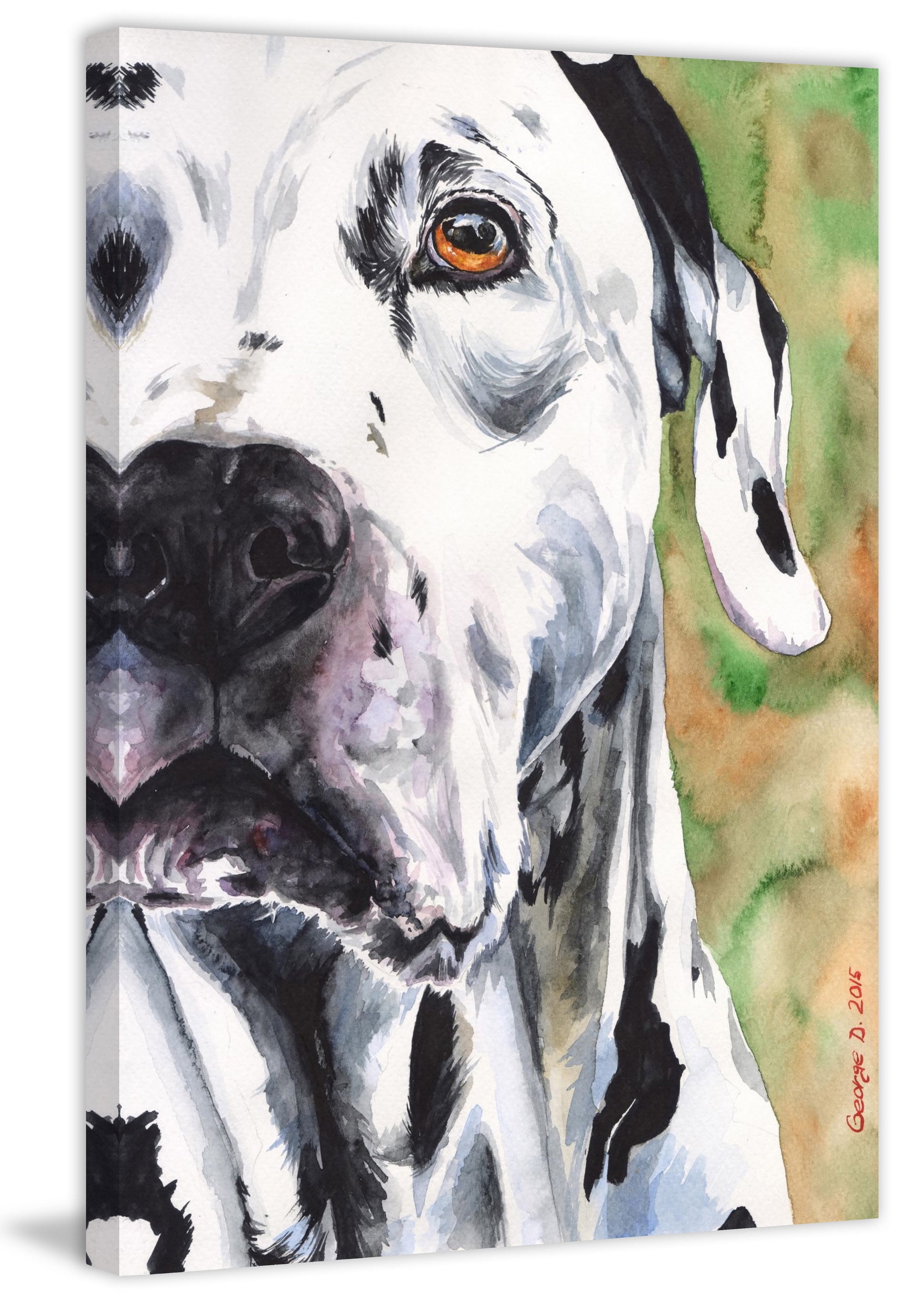 dalmatian painting