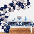 thumbnail image 3 of BR Mantel Feliz Cumpleaños - Elefantito Azul - 137 x 274 cm - Rectangular - Grande, 3 of 5