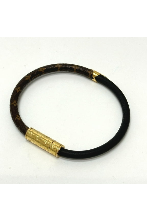 Pre-Owned LOUIS VUITTON M6431F Monogram Brasserie Daily Confidential Bangle Bracelet... (Fair)