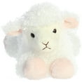 thumbnail image 3 of Aurora - Small White Mini Flopsie - 8" Lana - Adorable Stuffed Animal, 3 of 4