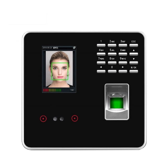 USB Empreinte Digitale Biométrique Reconnaissance Faciale Temps de Présence et d'Accès Machine de Contrôle Connexion Temps Clcok Utilisation Serrure Électrique, Facile à Utiliser