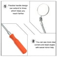 thumbnail image 2 of 1 Pc Inspection Tool Flexible Stick Swivel Long Round Inspection Mirror, 2 of 5