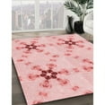 thumbnail image 2 of Ahgly Company Indoor Rectangle Patterned Light Red Pink Area Rugs, 7' x 10', 2 of 6
