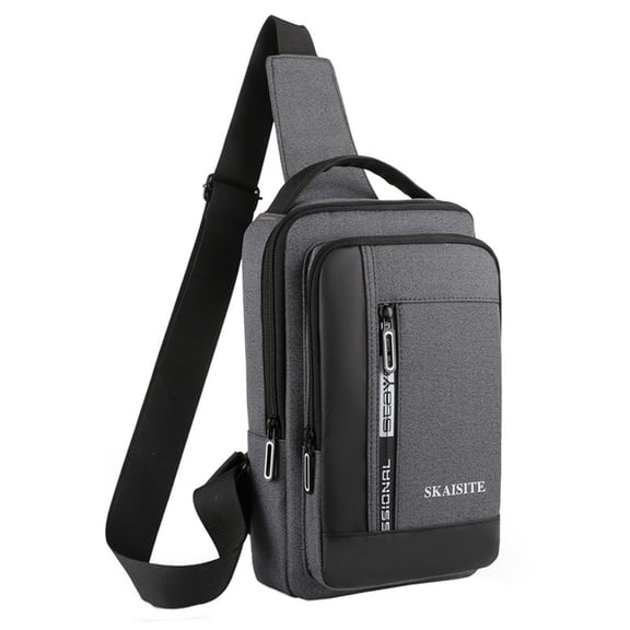 MUSOIE Sling Bag for Men Crossbody Bag Chest Bag Water Resistant Shoulder Bag Casual Daypack