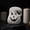 A, variant on White Pumpkin Shaped Lantern,Halloween Glowing Resin Ornament,Style Desktop Mood Night Light,Battery Operated LED Decor,White Gothic Style for Home Party Ambiance