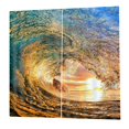 thumbnail image 1 of 2 paneles de cortinas para sala de , de árboles , de cortinas estampadas, cortinas de ventana para dormitorio, ojales, cortinas Dusk Beach_2 BLESIY Cortinas de impresión digital 3D, 1 of 8