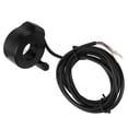 thumbnail image 2 of Electric Bike Throttle, Sensitive Practical Enlarged Bold Thumb Press Scooter Throttle 1.6M Cable Length  For Replacement, 2 of 8