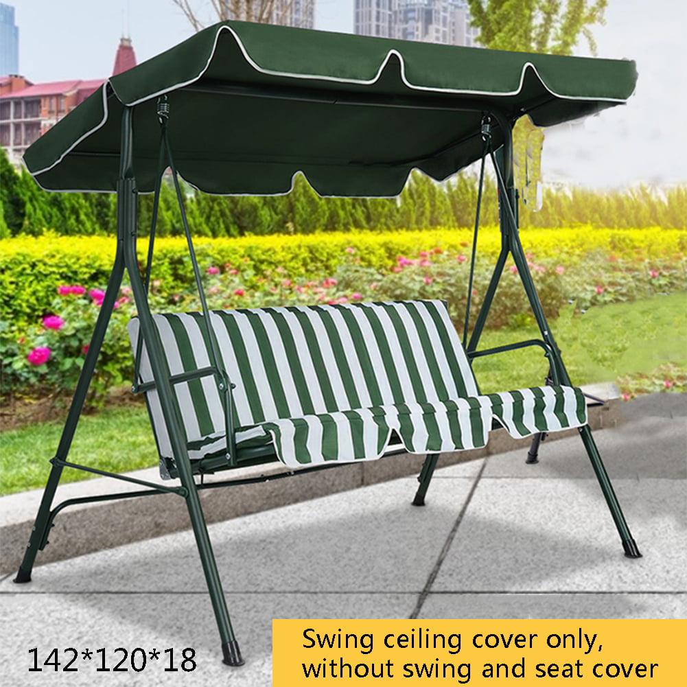 Outdoor Garden Canopy Shade Seats Swing Patio Chair Cover Dust Shield Cover 