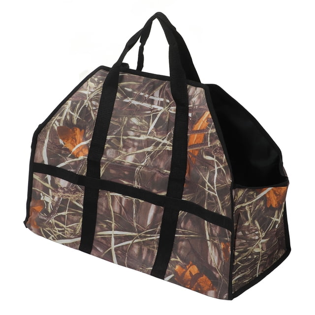 Bolsa De Transporte De Leña, Bolsa De Almacenamiento Portátil Para Soporte De Leña, Alta Capacidad De Carga, Multiusos Para Picnics ANGGREK Firewood Carrier Bag