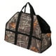 thumbnail image 3 of YM-Bolsa para transportar leña, bolsa de transporte para troncos de madera de tela Oxford de gran capacidad, con asa reforzada, camuflaje de hojas, 3 of 10