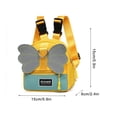 thumbnail image 3 of Fiudx Mochila para Perros, Diseño Cómodo, Distribución Frontal Del Peso, Tela Resistente, Malla Acolchada para Mayor Frescura, Sujeción Segura de La Correa, Visibilidad Reflectante, Ideal para Viajes, 3 of 3