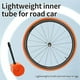 thumbnail image 3 of 4 Uds. CáMara de Aire Ultraligera de Tpu para Bicicleta 700 X 18-32C, Longitud del Tubo del NeumáTico de Bicicleta de Carretera, 65Mm de Longitud, Tubo Superligero FrancéS, 3 of 5