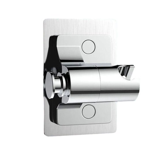 Shower Head Holder Bracket Self-Adhesive Wall Mount Adjustable Stand